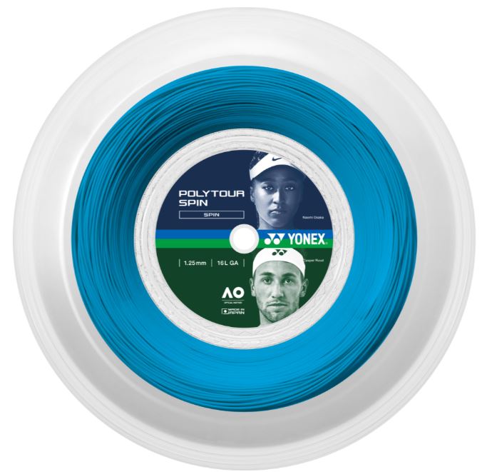 Yonex Poly Tour Spin 1.25 blue