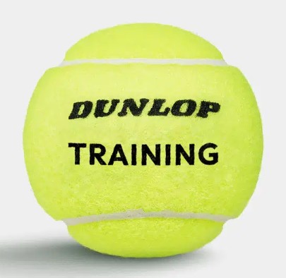 Dunlop Training (drucklos), gelb 72 Stück im Polybeutel