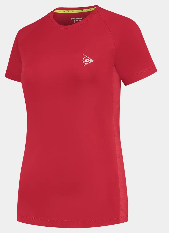 Dunlop Ladies Crew Tee JESTER RED