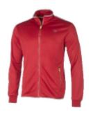 Dunlop Men Club Line Knitted Jacket Red/white