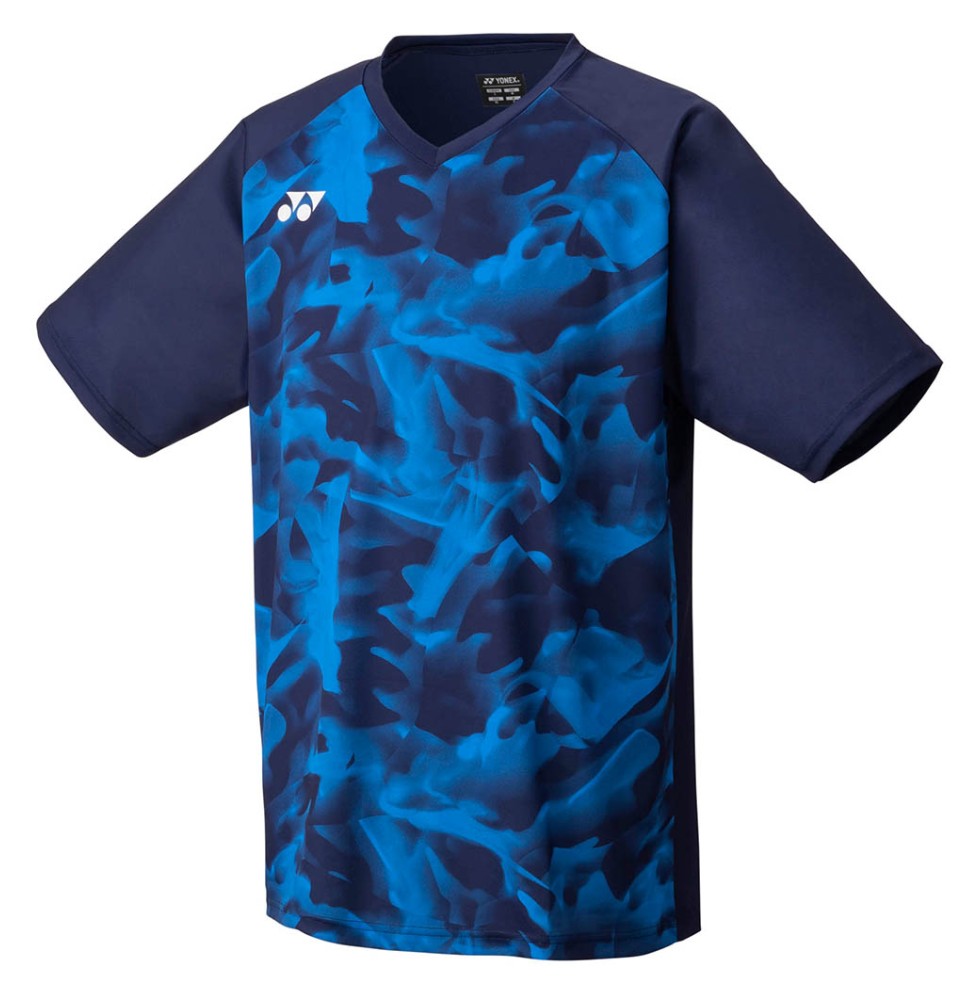 Yonex Men's Crew Neck Shirt Club Team navy blue
