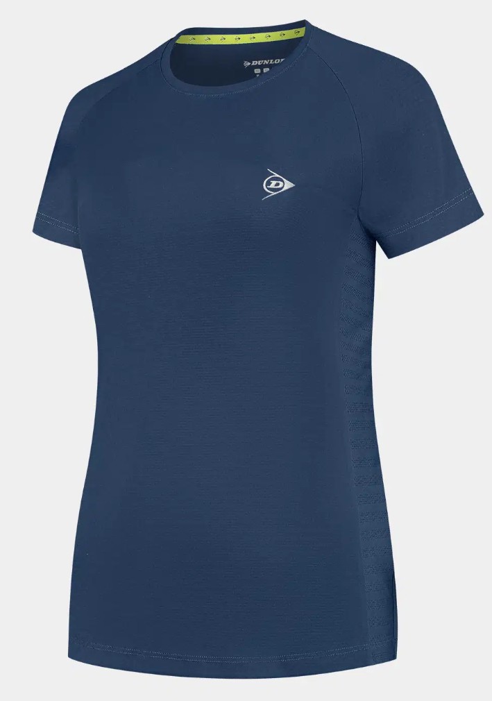 Dunlop Ladies Crew Tee navy