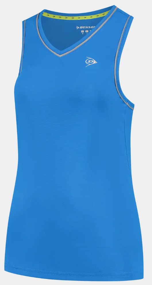 Dunlop Women Club Tank Top Royal Blue