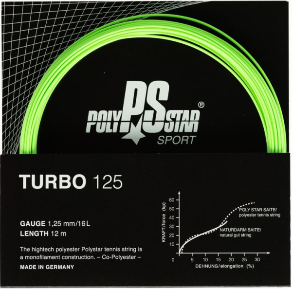 Polystar Turbo 1.35 neongrün