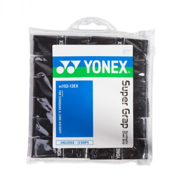 Yonex Super Grap 12er - schwarz