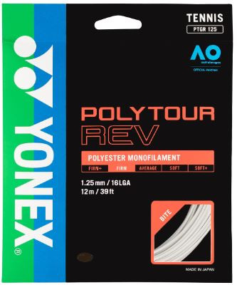 Yonex Poly Tour Rev 1.25 white