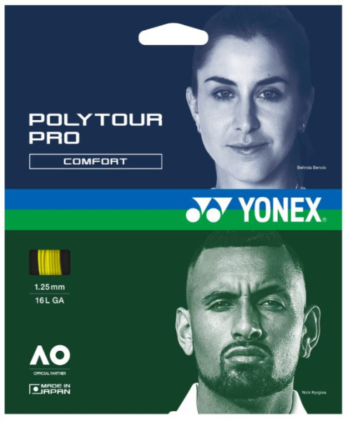 Yonex Poly Tour Pro 1.25 yellow