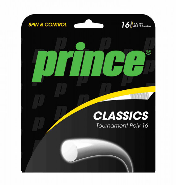 Prince Tournament Poly 16 weiß -Auslaufartikel-
