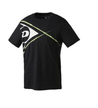Dunlop CLUB TEE BIG D BLACK Gr. XL -Auslaufartikel-
