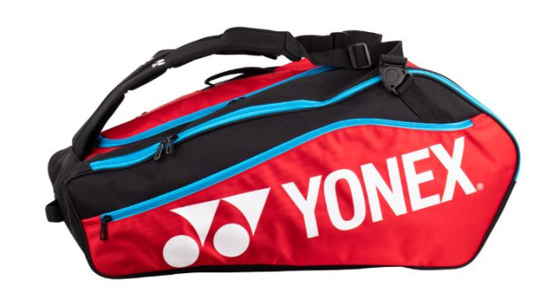 Yonex Club Line Racket Bag 12er black/red