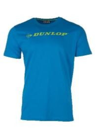 Dunlop Essentials Crew Tee, bright blue Gr. L -Auslaufartikel-